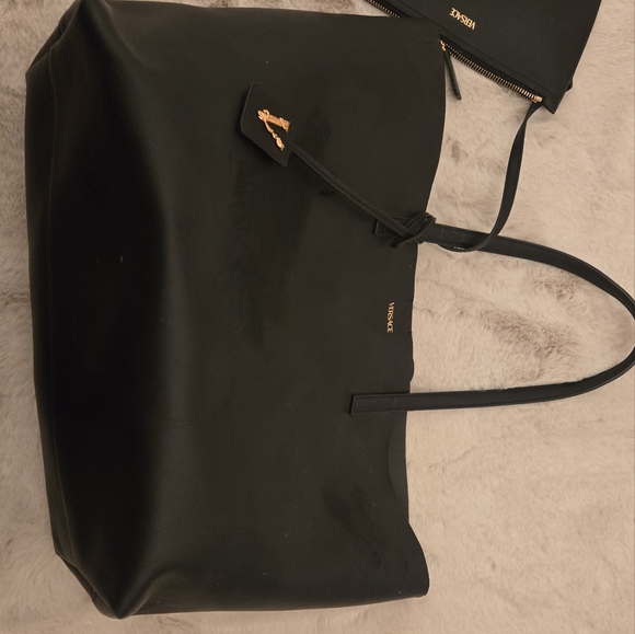 Versace leather tote bag - Picture 3 of 6